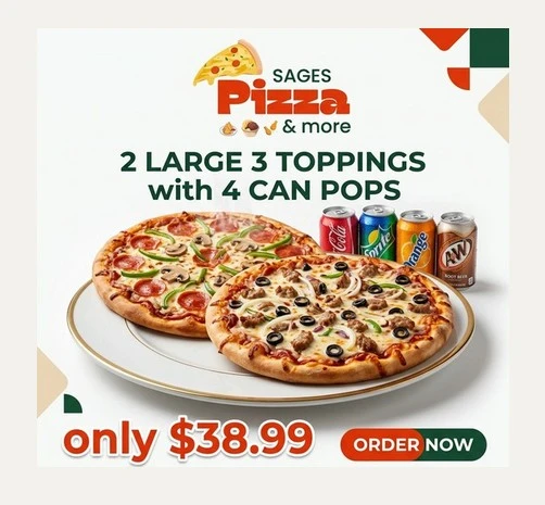 Deals from Sages Pizza & More